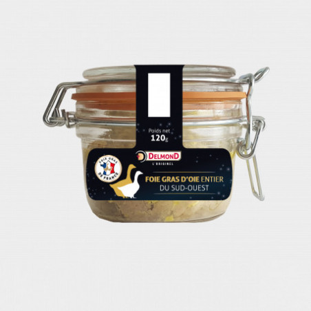 FOIE GRAS OIE ENT IGP 120G