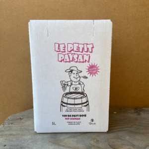 Le petit Paysan, IGP Agenais - Vin rosé Bag-in-Box 5 L