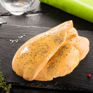 Foie gras canard éveiné du Périgord et assaisonné...
