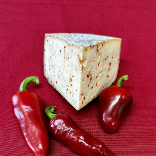 Tomme fermière bio au piment - 400 g