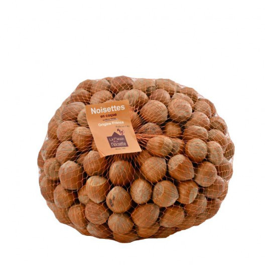 Noisettes sèches en coque - 500 g