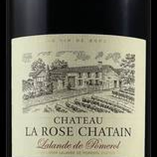 Château La Rose Chatain Lalande de Pomerol - Vin rouge 75 cl