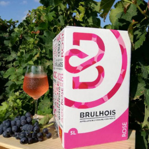 Vin rosé AOC Brulhois - Bag-in-Box 5 L