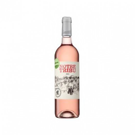 Notre Tribu, AOP Côtes du Marmandais - Vin rosé Zéro Résidus Pesticides 75 cl