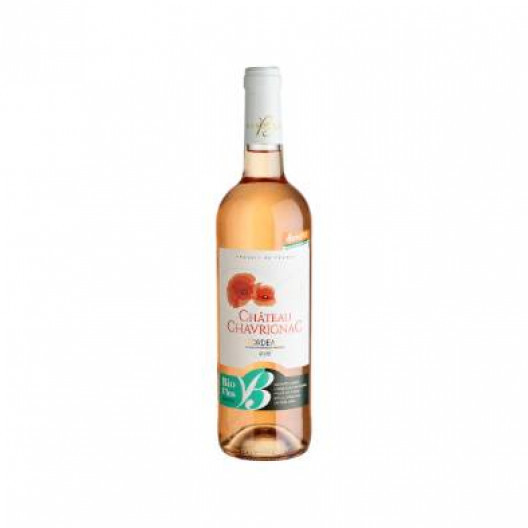 Château Chavrignac, AOC Bordeaux - Vin rosé bio 75 cl