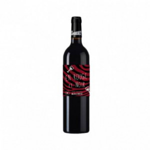 En Rouge et Noir, IGP Comte Tolosan - Vin rouge 75 cl