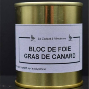 Bloc de foie gras de canard - 130 g