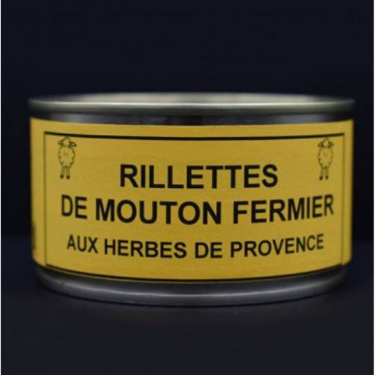 Rillettes de mouton aux herbes de Provence - 190 g