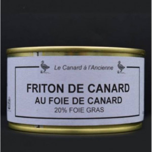 Friton de canard au foie gras - 190 g