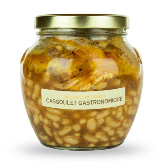 Cassoulet au confit de canard - 1,6 kg 