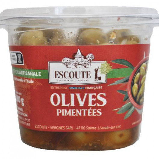 Olives pimentées - 280 g