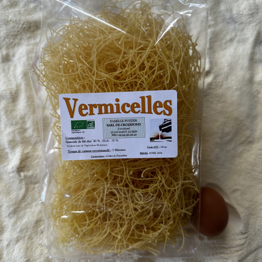 Vermicelles bio - 250 g