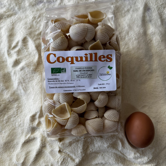 Coquilles bio - 250 g