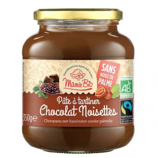 Pâte à tartiner chocolat noisettes 350 g