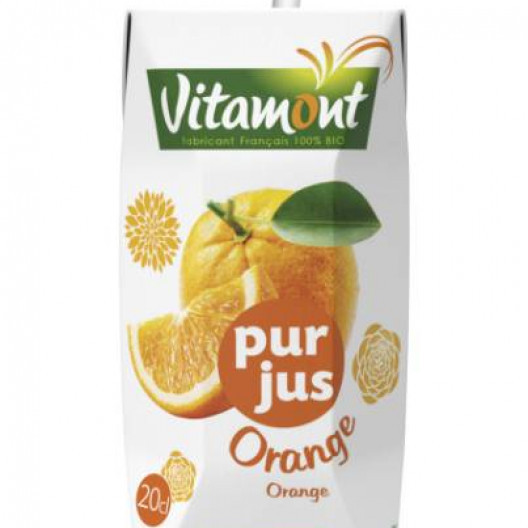 Pur jus d'orange bio - 20 cl