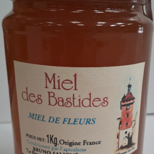 Miel fleurs liquide - 1 kg