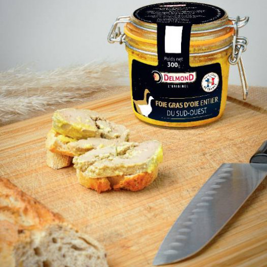 Foie gras d'oie entier du Sud-Ouest - 120g 