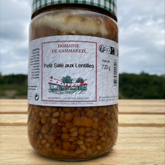 Petit salé aux lentilles - 720 g 