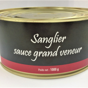 Sanglier sauce grand veneur - 1 kg
