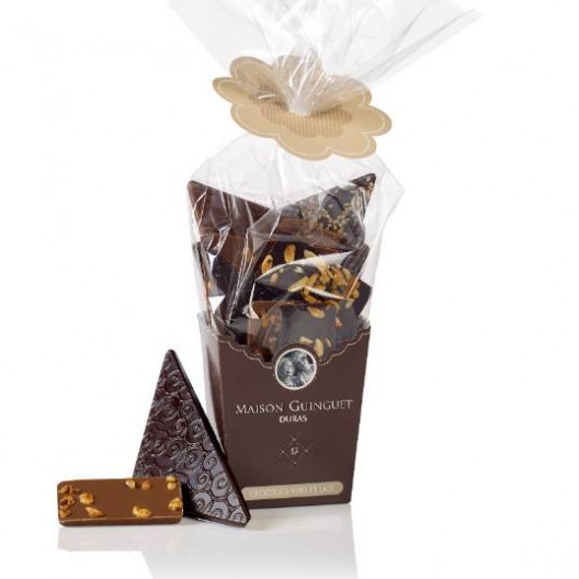 Boitasac chocolats noir et lait - 250 g