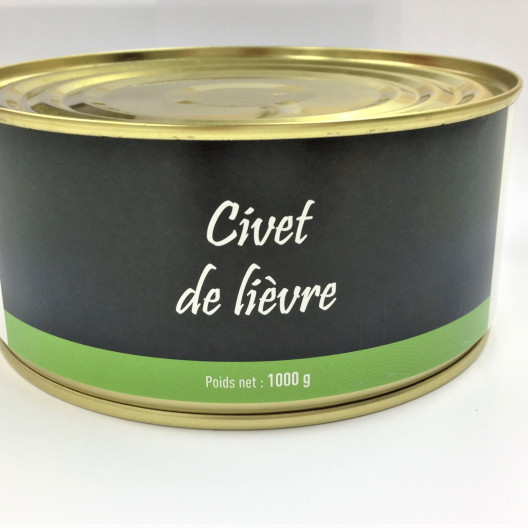 Civet de lièvre - 1 kg