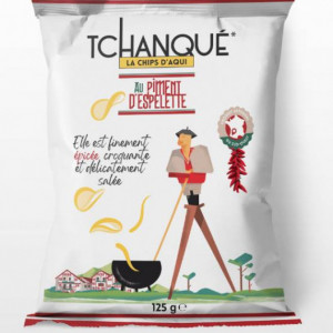 Chips Tchanqué piment d'Espelette - 125 g