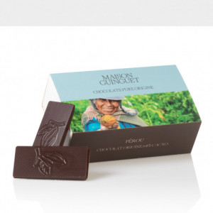 Feuilles chocolat noir PEROU  64 % - 100 g