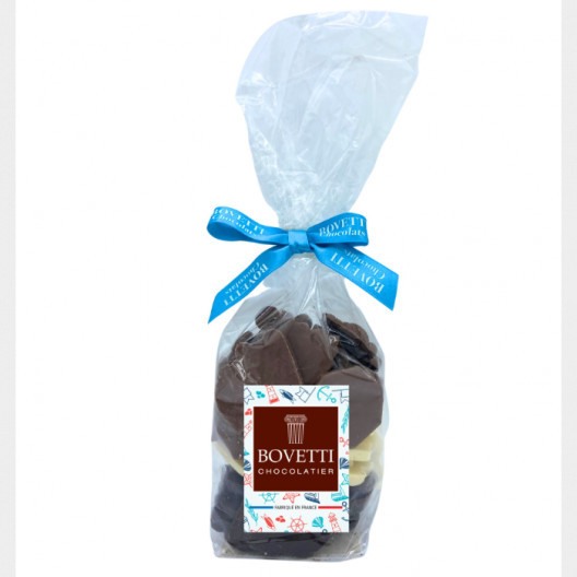 Fritures de la mer chocolat au lait, chocolat noir, chocolat blanc - 250 g