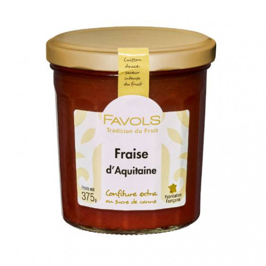 Confiture fraise d'Aquitaine - 375 g