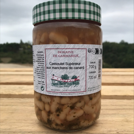 Cassoulet supérieur aux manchons de canard - 700 g