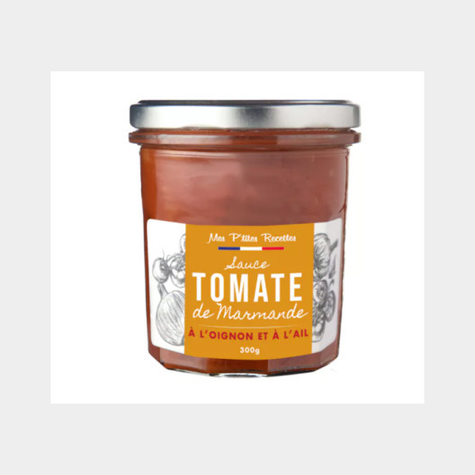 Sauce tomate de la région de Marmande aux oignons et à l'ail - 300 g 