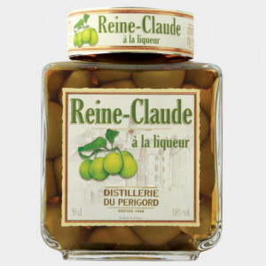 Prunes Reine-Claude à la liqueur Cristal - 50 cl
