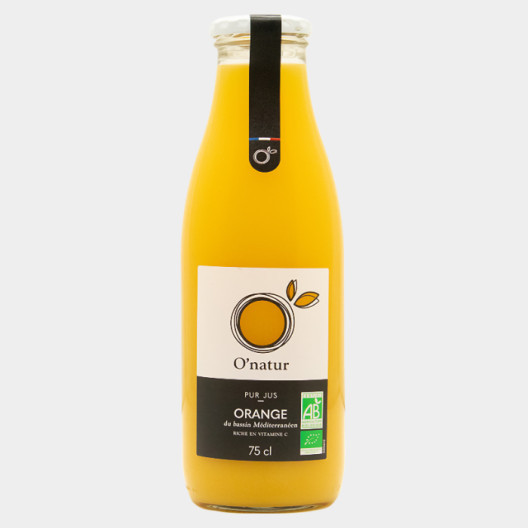 Pur jus d'orange bio - 75 cl