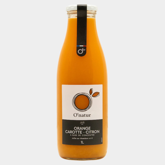 Jus orange carotte citron - 1 L