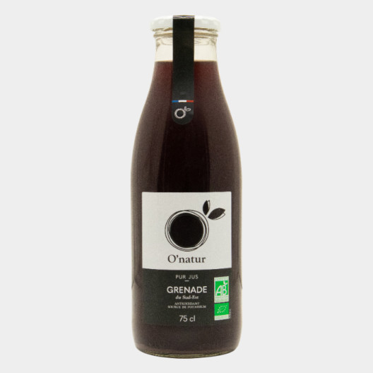 Pur jus de grenade bio - 75 cl 