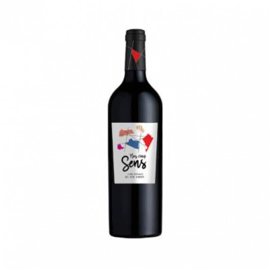 Nos Cinq Sens, Vin de France - Vin rouge 75 cl