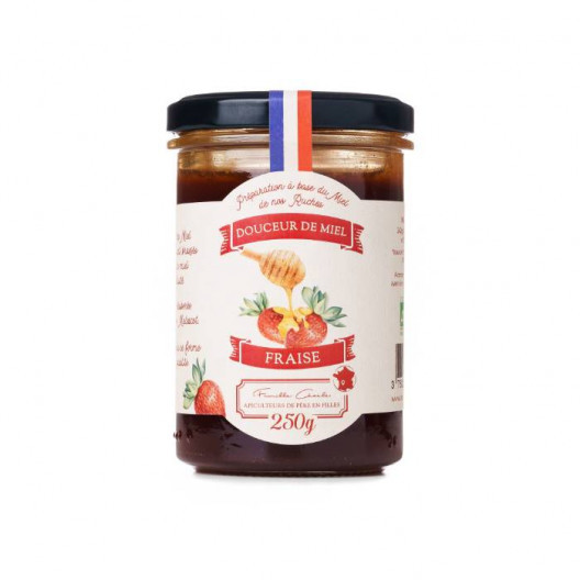 Douceur de miel à la fraise - 250 g