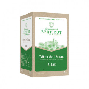 Vin blanc AOP Côtes de Duras - Bag-in-box 5 L