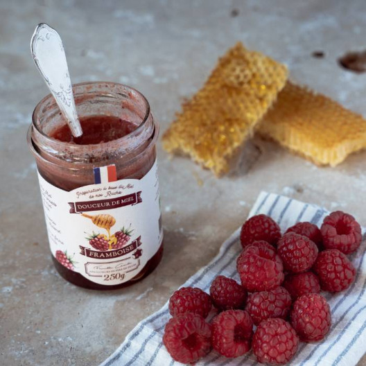 Douceur de miel à la framboise - 250 g