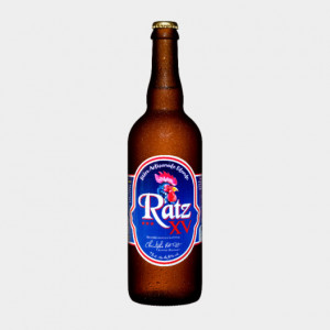 Bière artisanale blonde Ratz XV - 75 cl