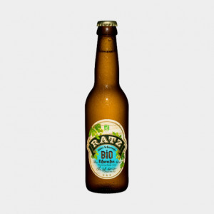 Bière artisanale bio Blanche Ratz - 33 cl