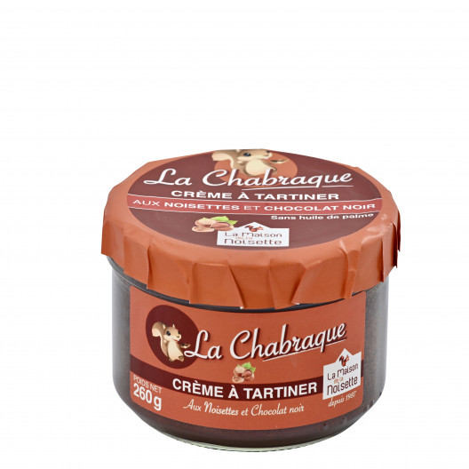 Crème à tartiner "La Chabraque Goût Intense" - 260 g