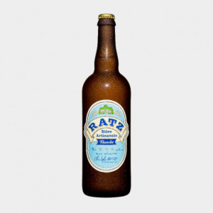 Bière artisanale Blanche Ratz - 75 cl