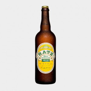 Bière artisanale blonde Ratz - 75 cl