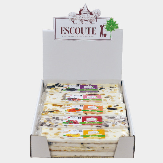 Barre de nougat aux fruits - 100 g