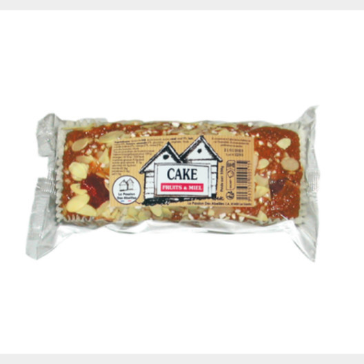 Cake fruits et miel - 330 g