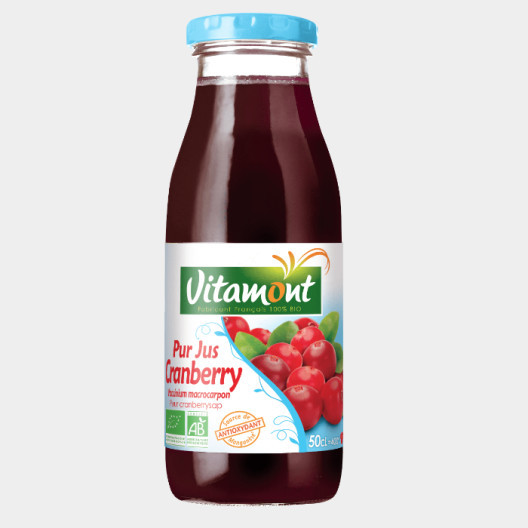 Pur jus de Cranberry bio - 50 cl