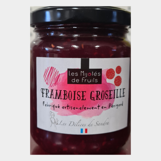 Mijoté framboise et groseille - 250 g