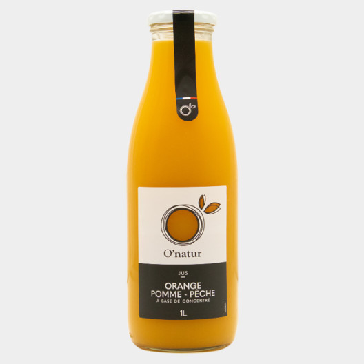 Jus orange pomme pêche - 1 L