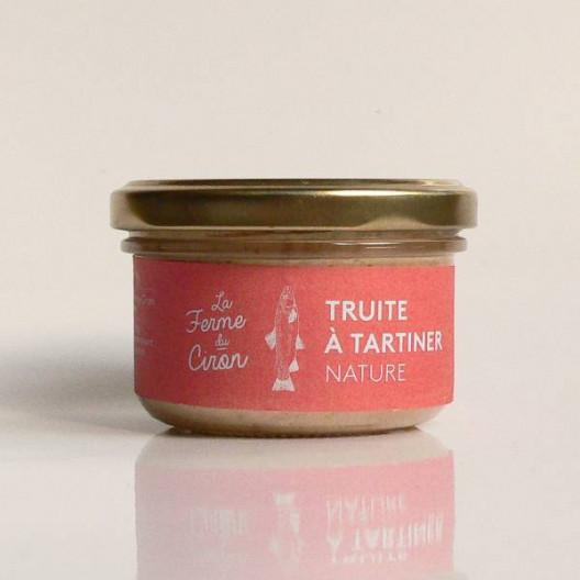 Truite à tartiner nature - 90 g